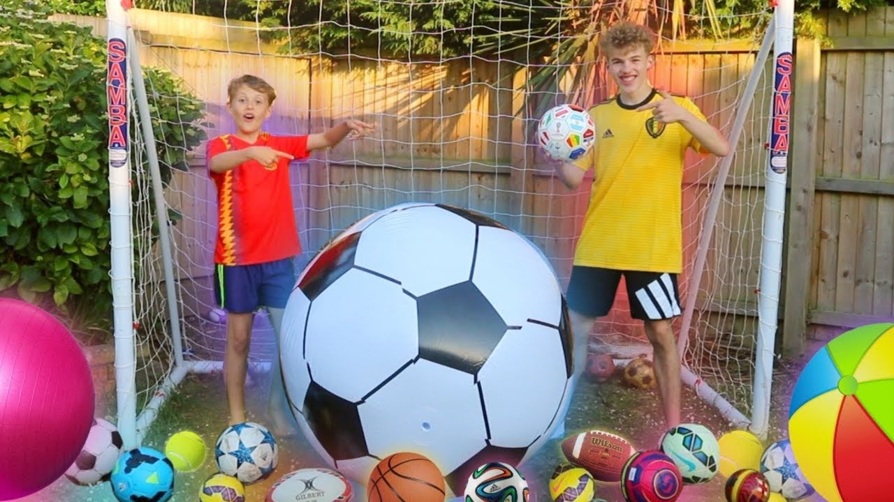 WORLD CUP MULTI BALL FOOTBALL CHALLENGE!