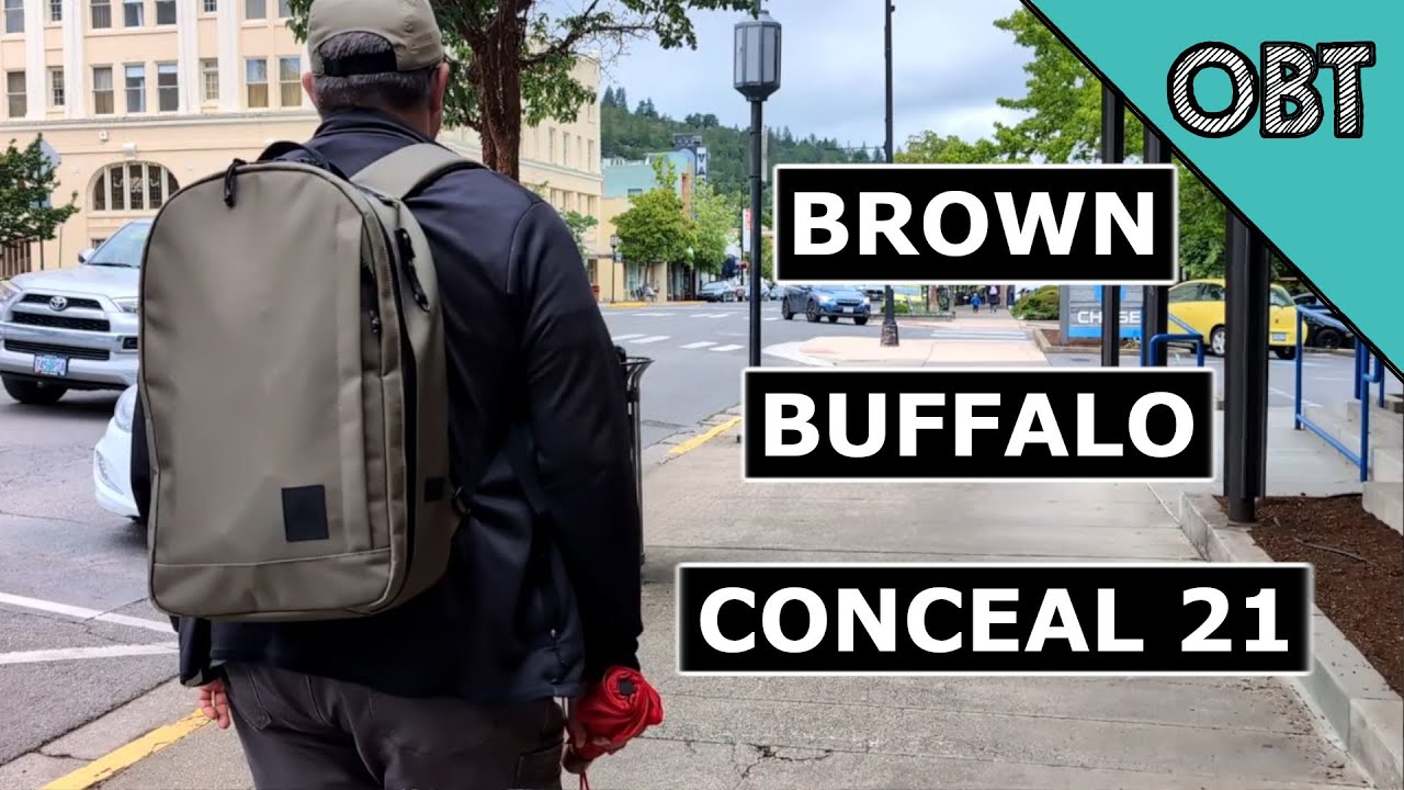 Brown Buffalo Conceal Pack 21 (Capacity Test, Packing Demo, Bag Comparisons)