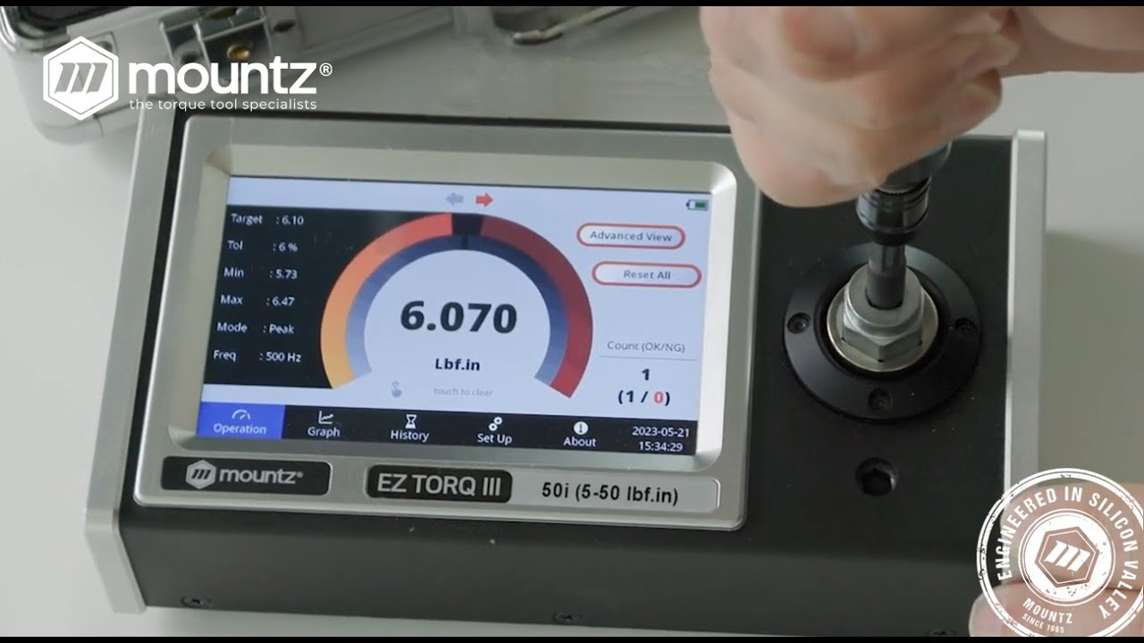 Mountz EZ-TorQ III Torque Analyzer