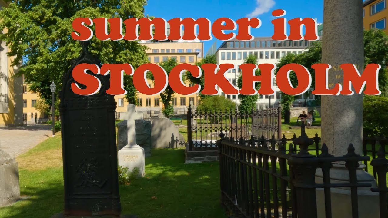 Relaxing Stockholm walk
