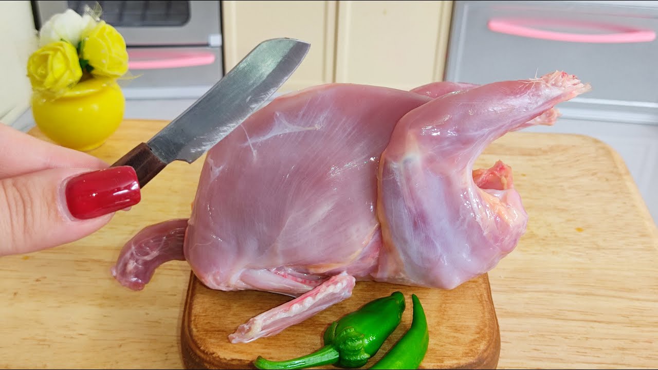 Amazing Miniature Fried Whole Chicken | Mini Cooking Magic