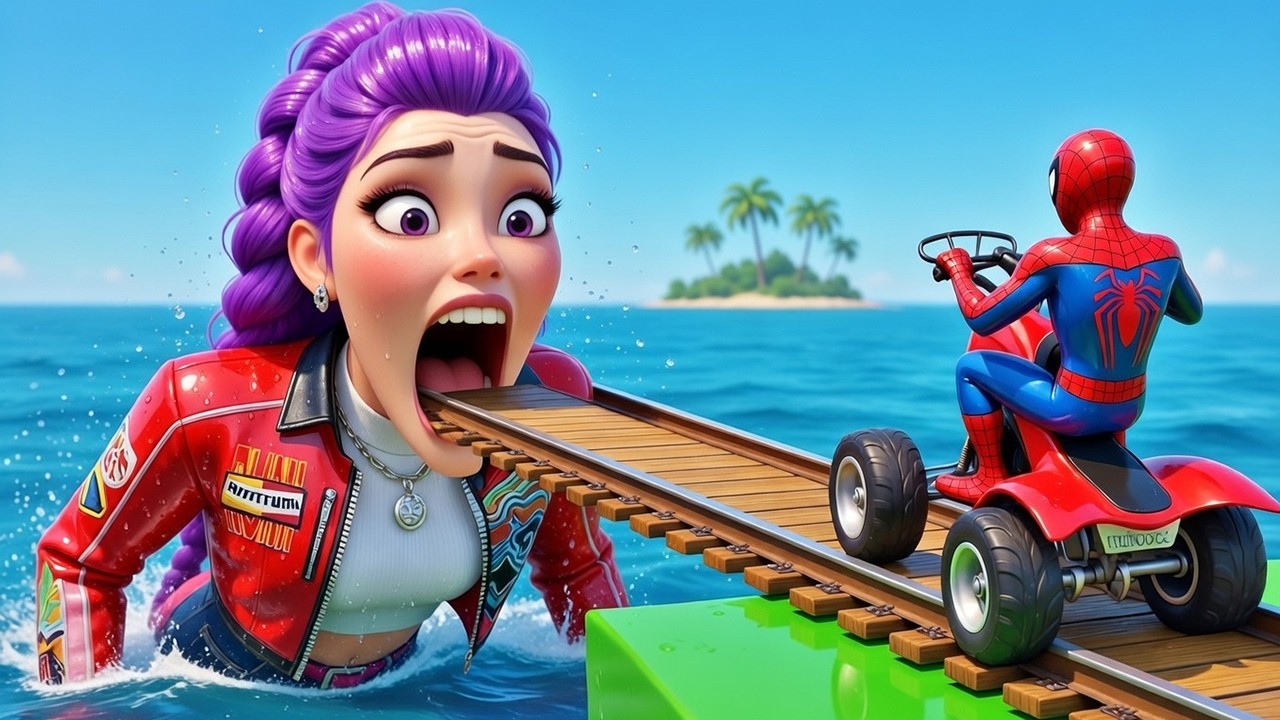 🎤🕷️ SPIDERMAN Wins The Magic RUMI Racing Championship &ndash; Epic Racing Challenge