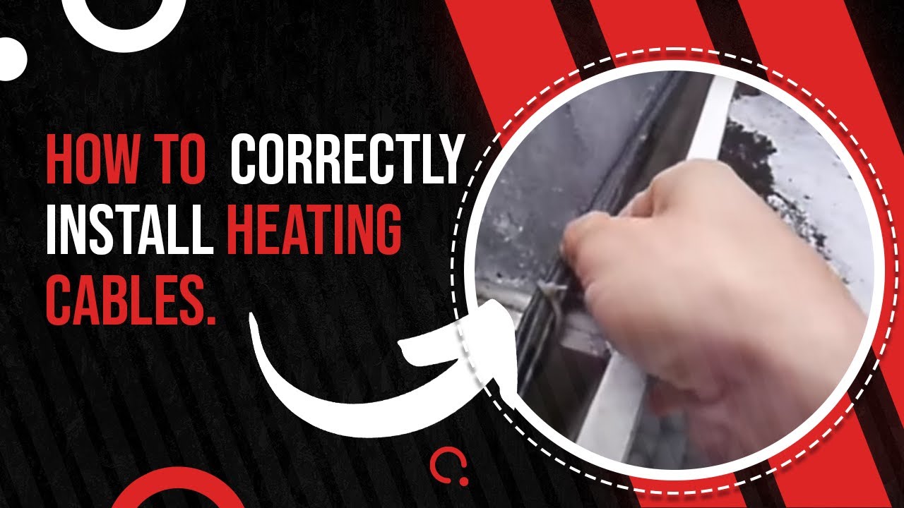 How to Correctly Install Heating Cables | Honey Do Men