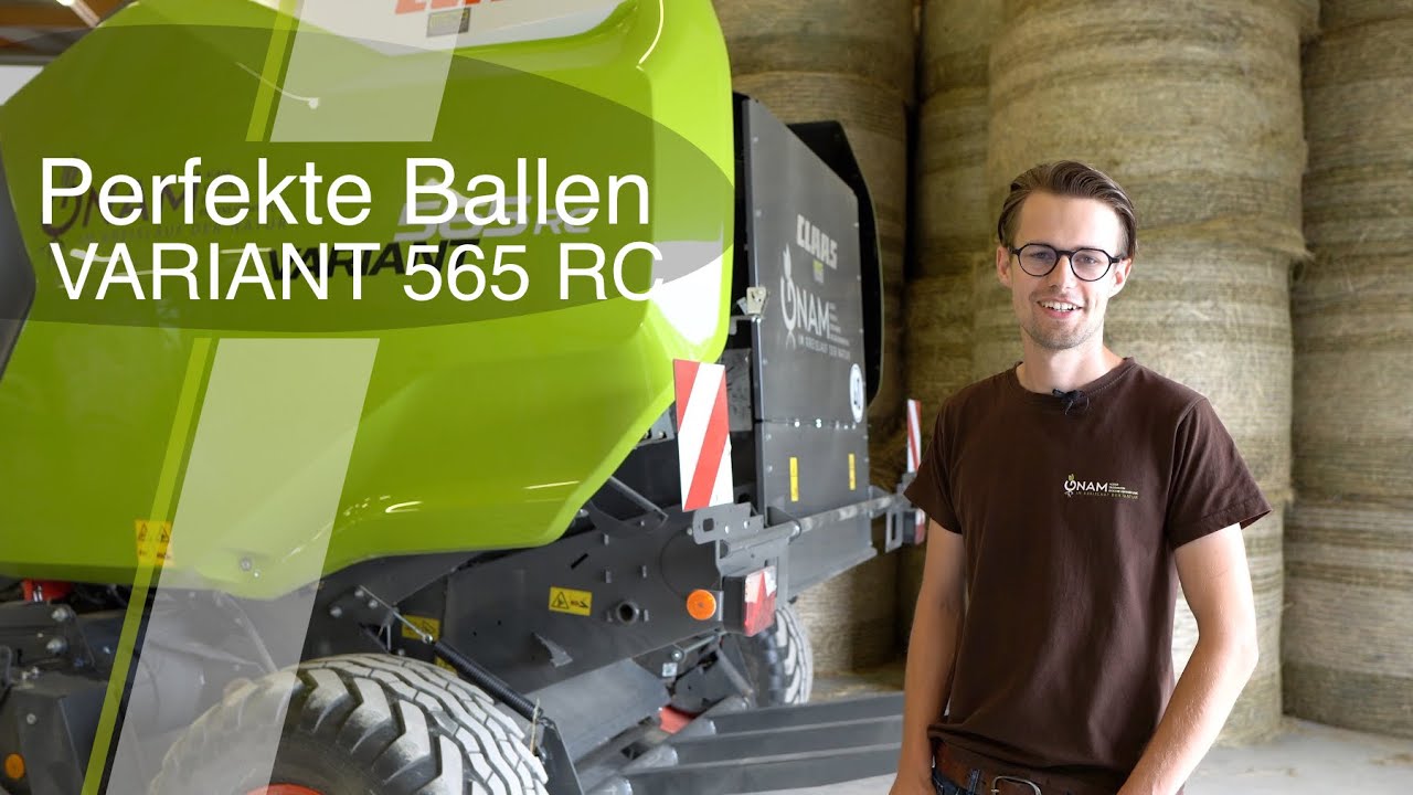 Perfekte Ballen am Biohof Gnam – mit der VARIANT 565 RC 🌱