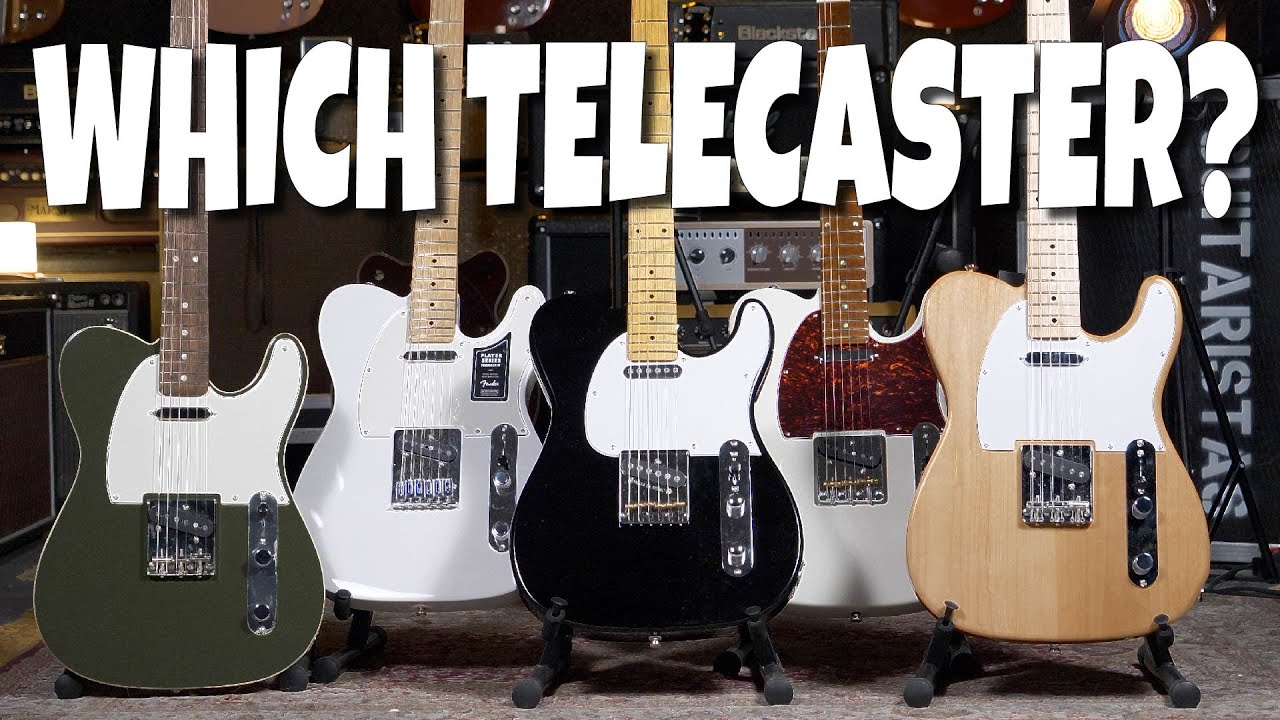 Affordable Telecaster Comparison 🎸 Sire T7 🎸Squier CV 🎸G&L ASAT 🎸Tokai ATE 🎸& Fender side by side!