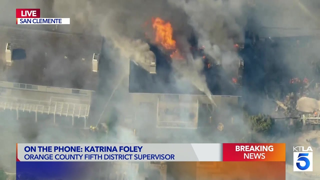 Norte Fire in Orange County destroys homes -  Friday 2 p.m. Team Coverage
