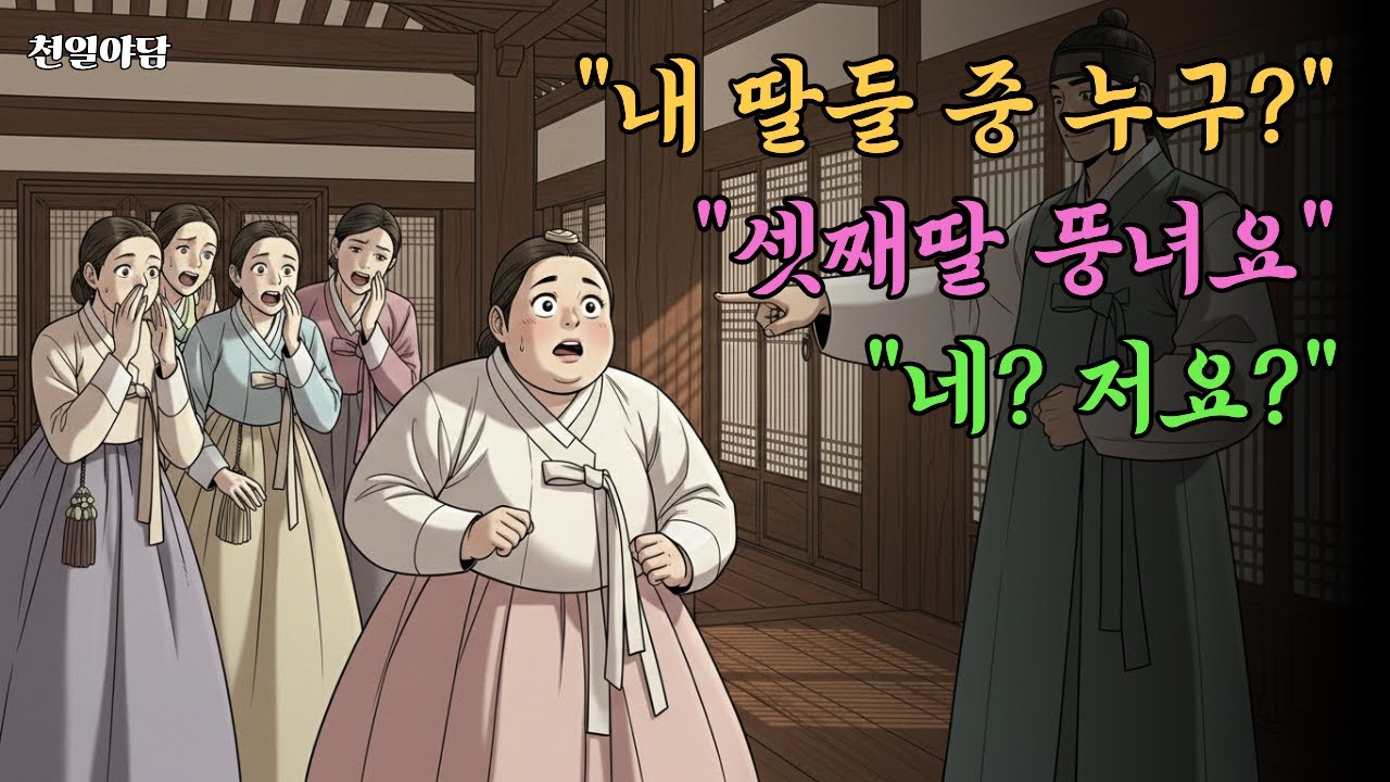 미인 누이 제쳐두고 뚱녀와 결혼한 지혜로운 사냥꾼 | 야담·민담·전설·설화·옛날이야기