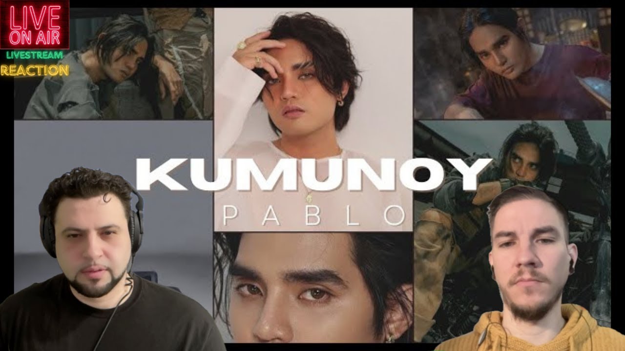 PABLO | REACTION | KUMUNOY  (Lyric Video with ENGLISH Subtitles)