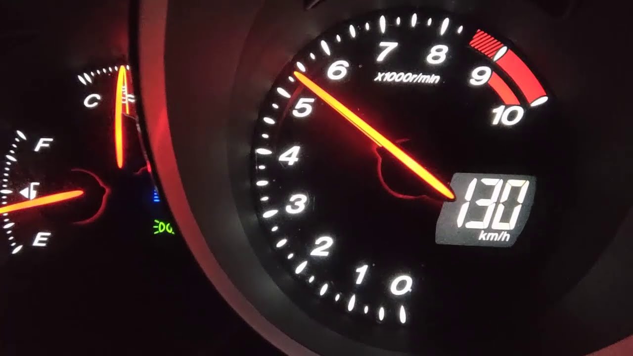 Mazda RX-8: How Fast Is Each Gear? (5.8:1 Final Drive)