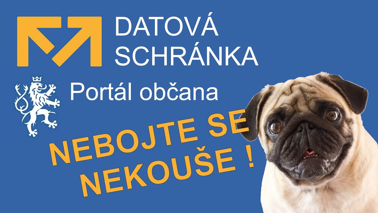 Datová schránka • Portál občana • digitální identita • Rychlý návod na datové schránky ◄