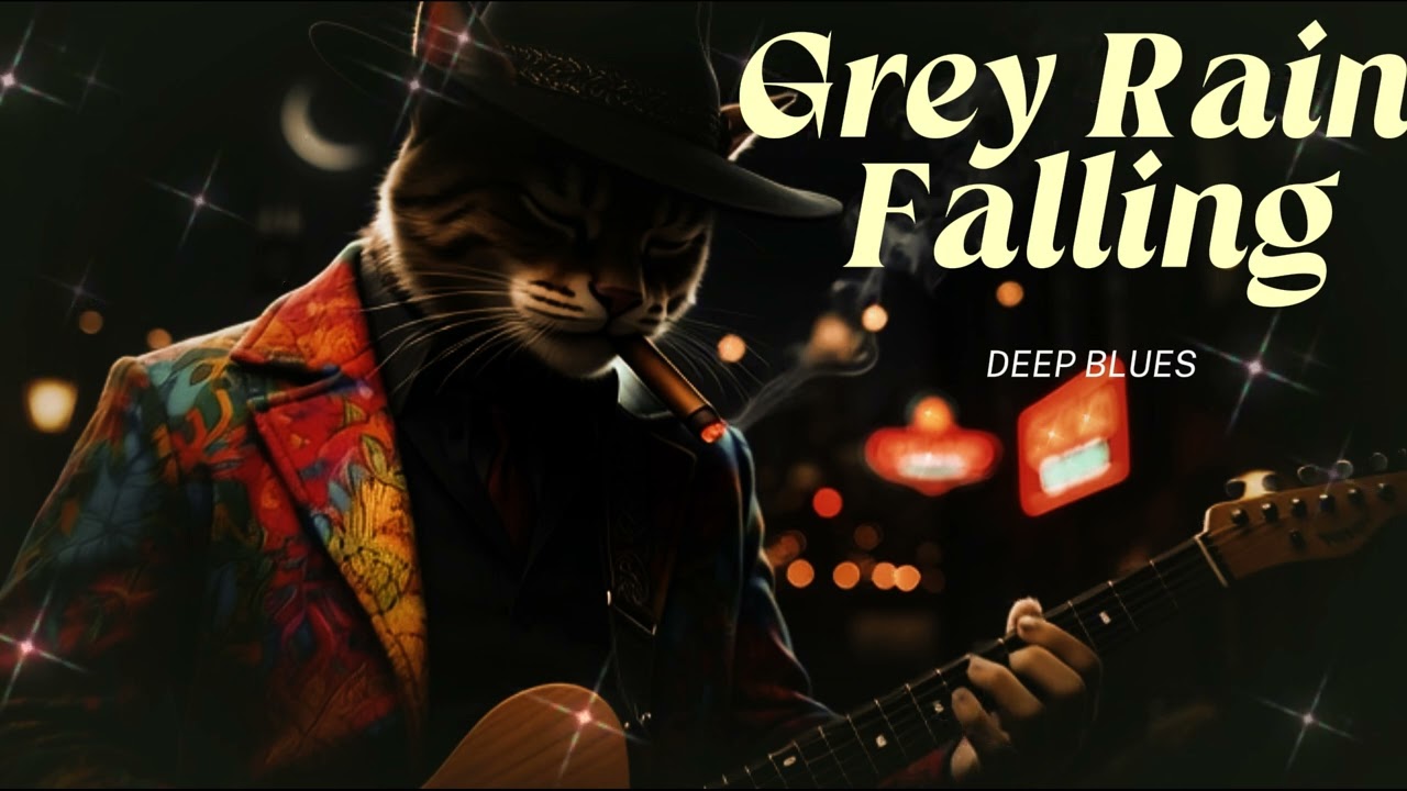 🌧️ Grey Rain Falling | Drowning Heart #DeepBlues #ModernBlues