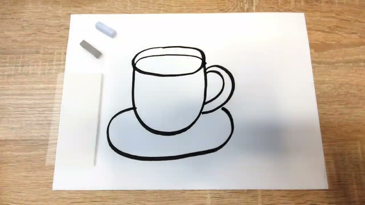 Tasse - Zeichen Tutorial (deutsch) | Jeder kann zeichnen mit Dani