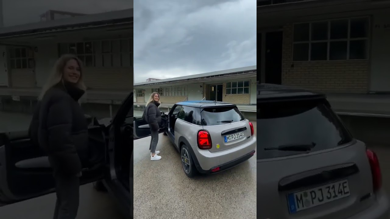 The Brand New Mini Cooper SE Electric Facelift 😱🌈 #shorts #ytshorts #cars #mini #jessycargirl
