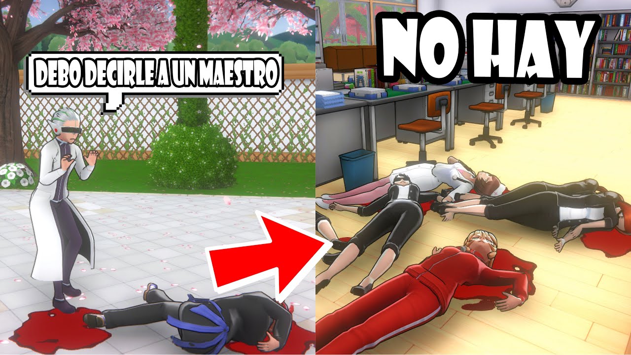 A QUIEN AVISAN LOS ALUMNOS SI NO HAY MAESTROS || YANDERE SIMULATOR MITOS #23