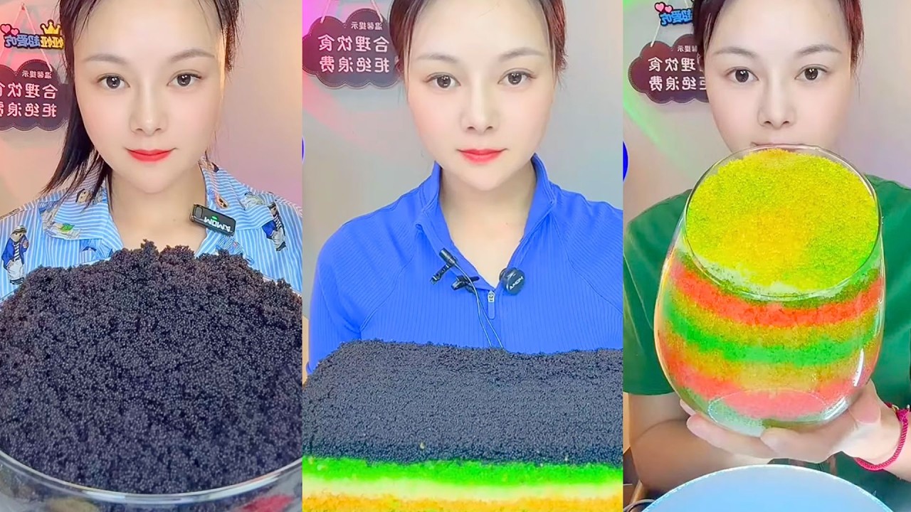 Colorful Fish Roe Eating ASMR | Soft Crunch Seafood Mukbang Colorful #94