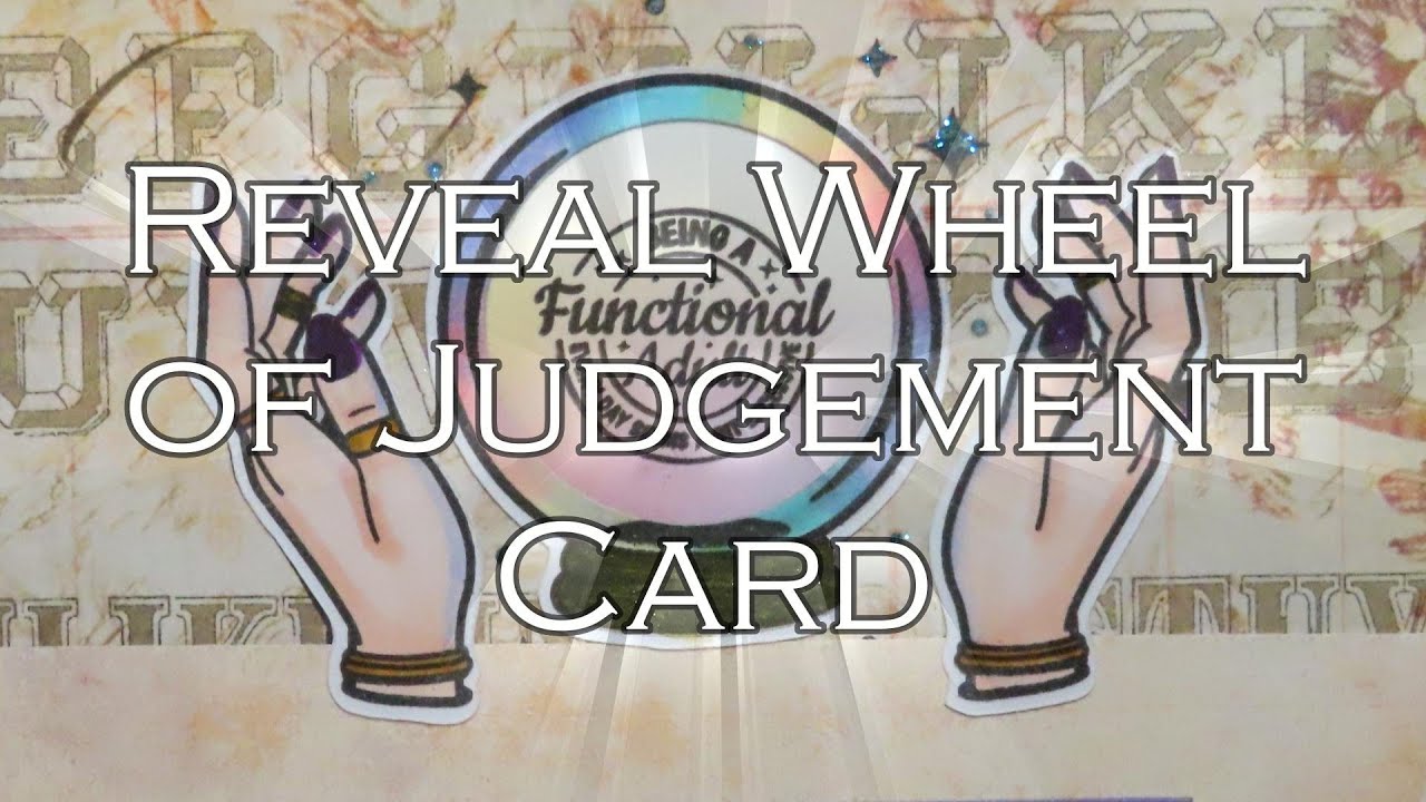 Reveal Wheel of Judgement Card, Making a Reveal from Scratch for Custom Size, Ink Road Stamps