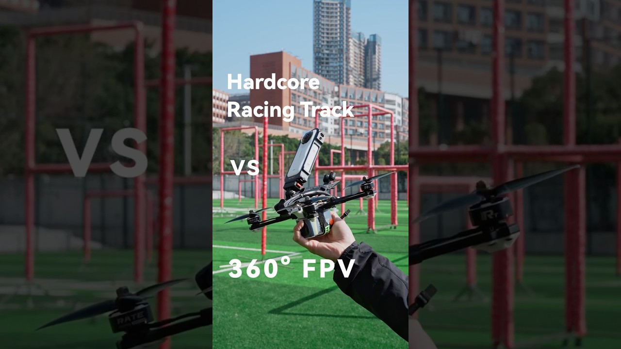 Discover a whole new perspective on FPV racing tracks! 