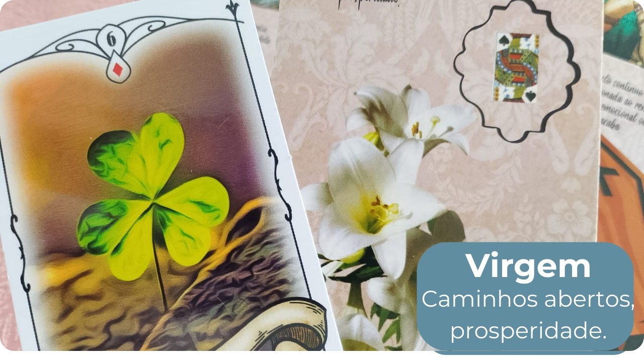 @retablotarot Virgem - Seus caminhos estão abertos, libere a mente, prosperidade