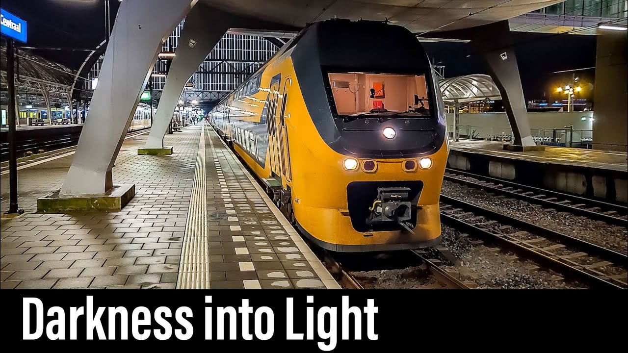 Train Cab Ride NL / Amsterdam - Rotterdam - Lelystad / VIRM Intercity / Sep 2020