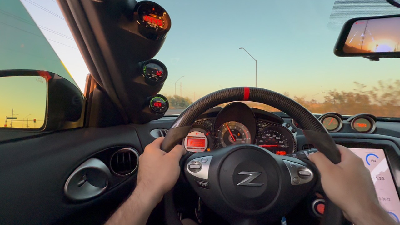 Звук Turbo 370Z Nismo просто невероятный! | Видео с тест-драйва от первого лица