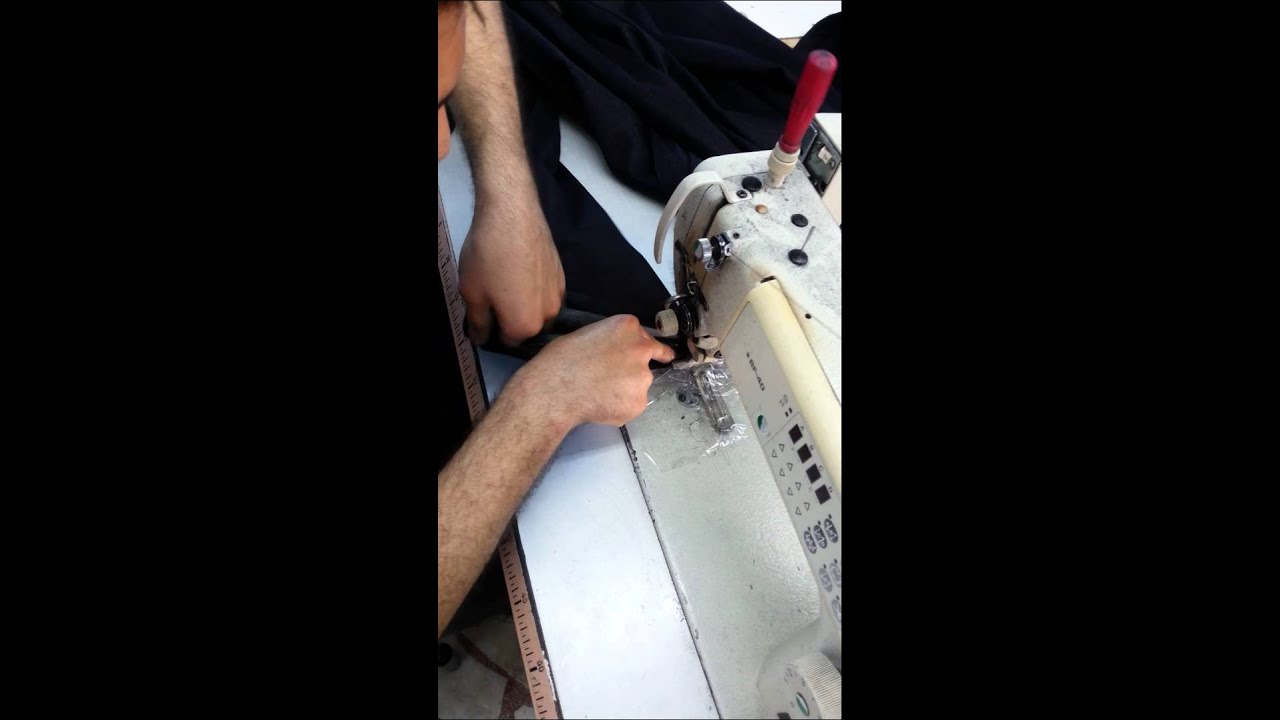 Akçalı tekstilde paça şov