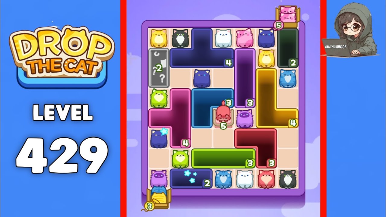 Drop The Cat level 429 solution