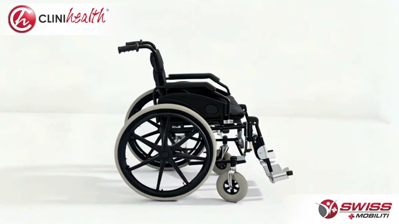 Clinihealth Heavy-Duty Wheelchair | Strength, Stability & Comfort