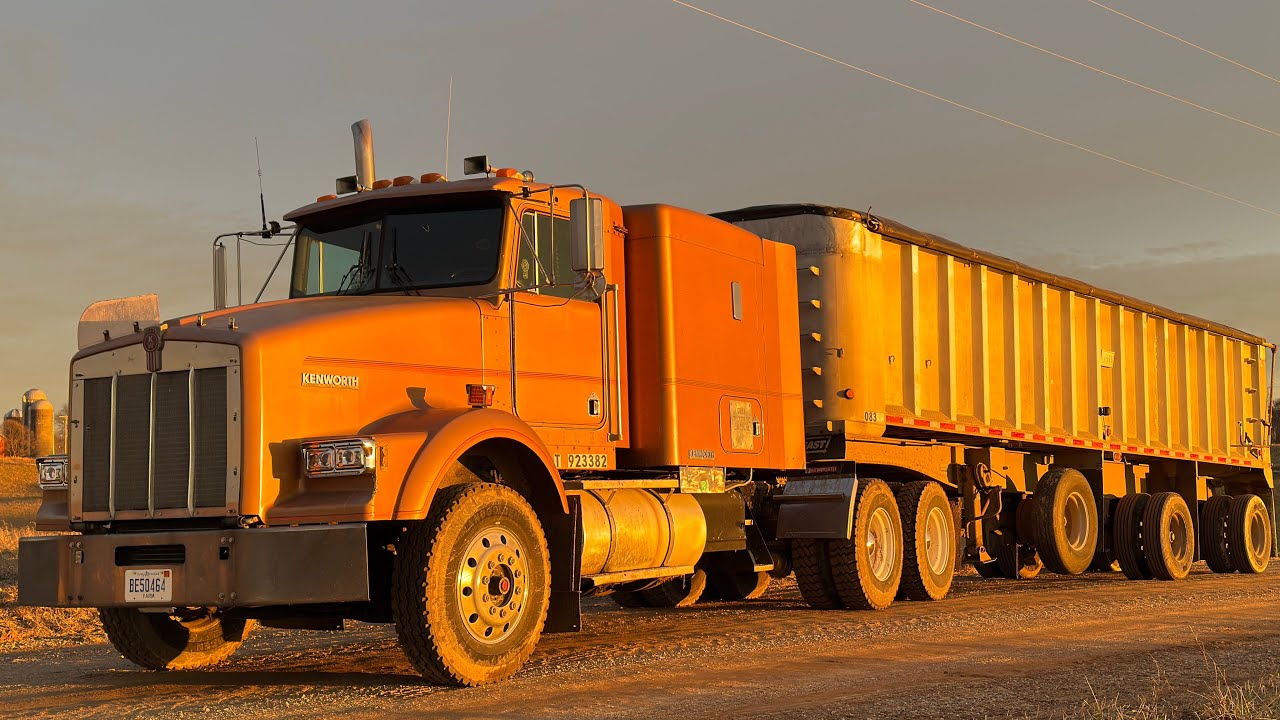 Восстановление фермерского тягача Kenworth 1988 года выпуска (из сорняков в рабочую лошадку): рес...