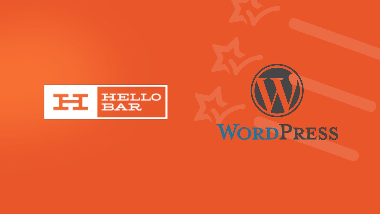 Installing Hello Bar on WordPress