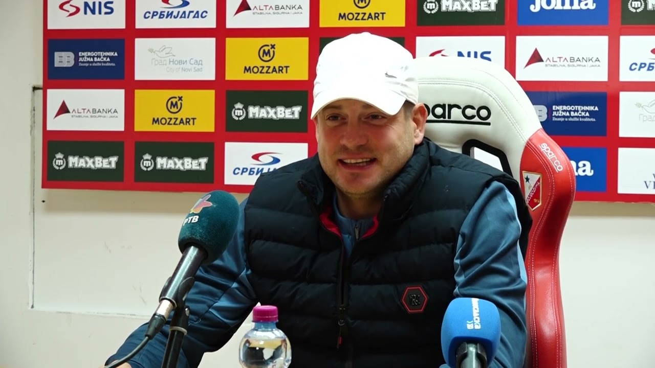 FK Vojvodina konferencija za novinare pred utakmicu sa FK Mladost Lučani