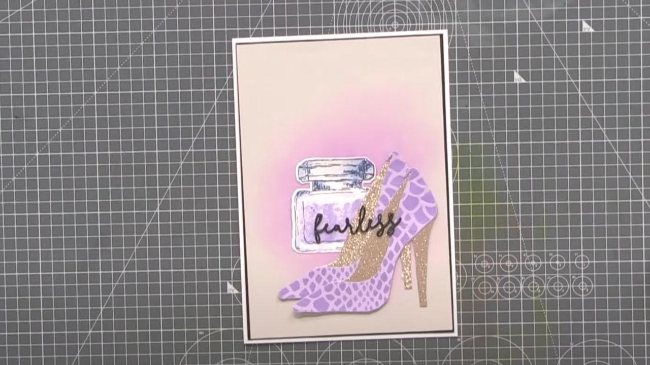 HOW TO -  WATERCOLOUR - DIE CUT AND STAMP - QUICK AND FAST!