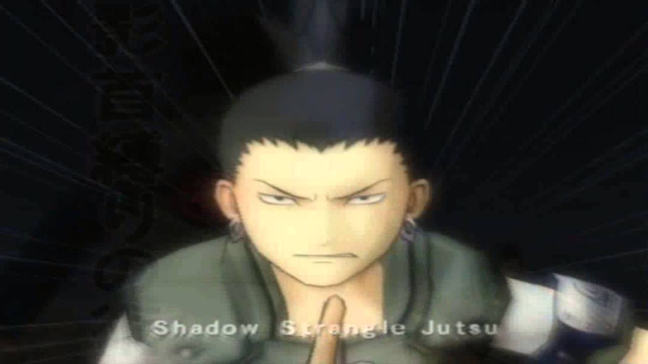 NUN3 Shikamaru's shadow strangle ougi on all female characters