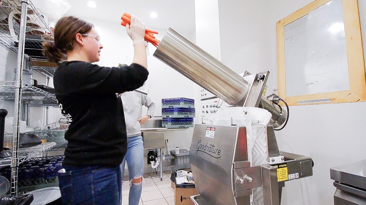 Juicing on a $20,000+ machine