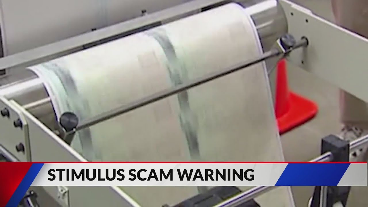 Stimulus check scam warning