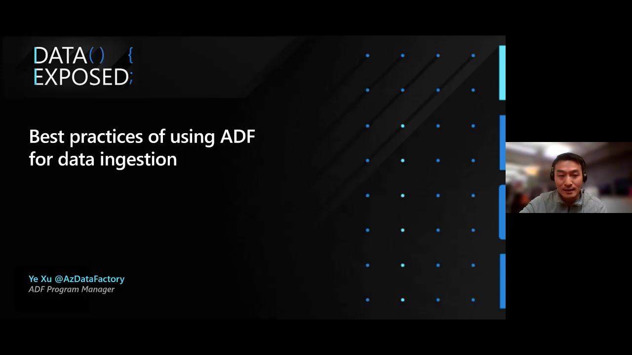 Best Practices of Using ADF for Data Ingestion | Azure SQL and ADF Event | Data Exposed Special