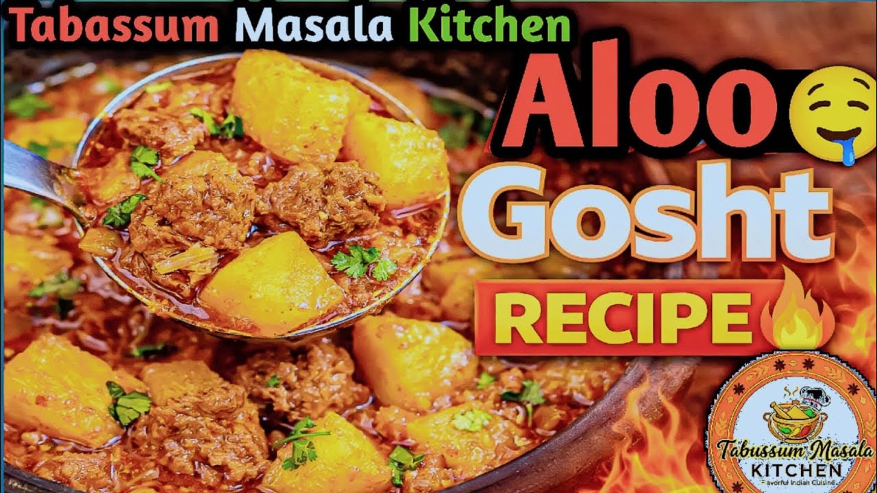 Traditional Aloo Gosht Ka Patla Salan | Mutton Aloo Gosht | how to make aloo gosht in urdu | Gosht 