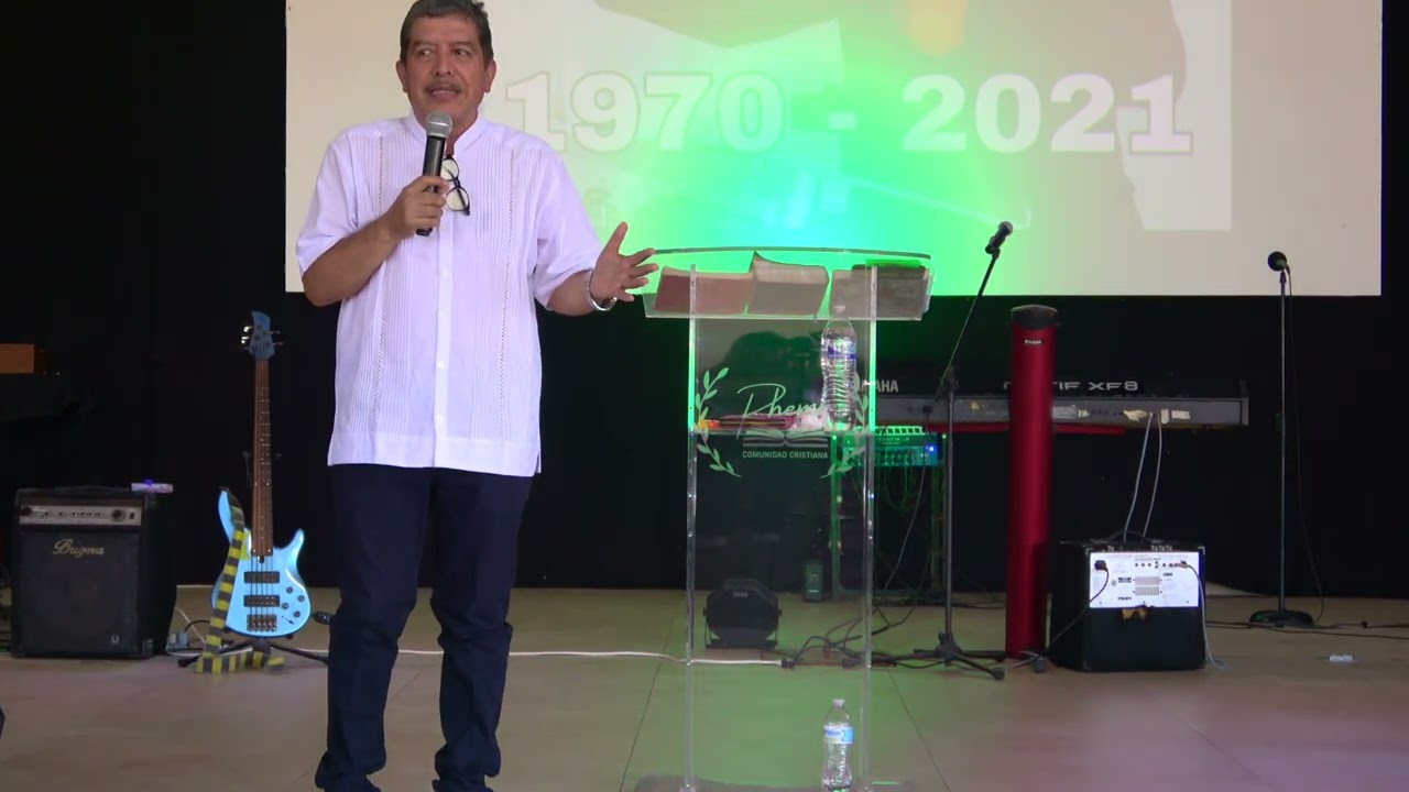 RECORDANDO AL PASTOR PORFIRIO -  Hermano Mario Chavez (20 ANIVERSARIO RHEMA)