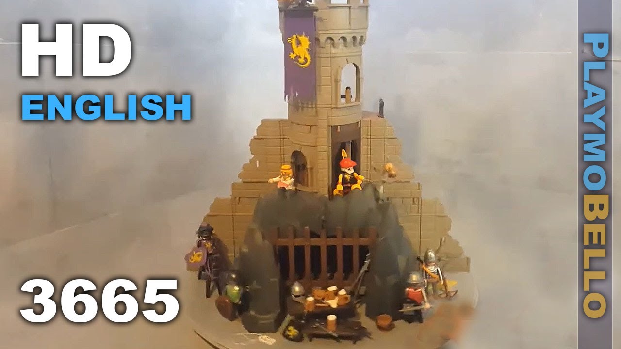(1993) Playmobil 3665 Red Baron's Tower (Playmobil set REVIEW)
