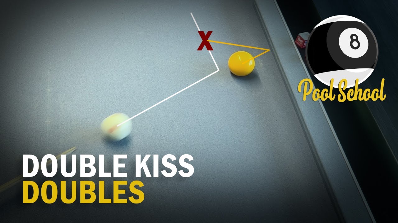 Potting Double Kiss Doubles | Pool Tutorial | Pool School