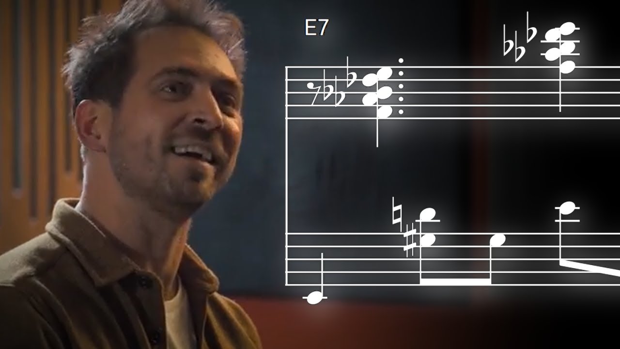 Aaron Parks plays Blue in Green (piano transcription)