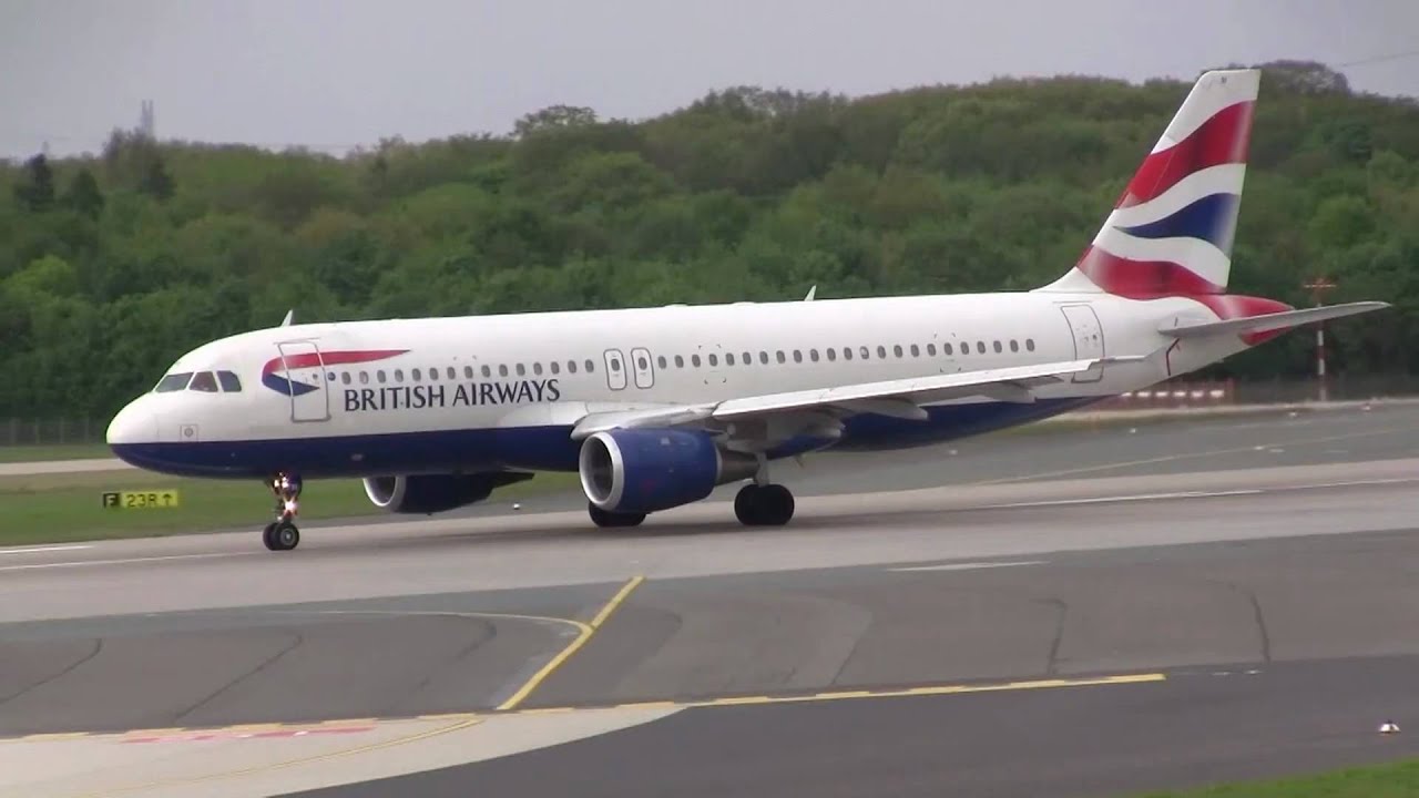 British Airways - A320-200 | Nice Takeoff Sound! | G-BUSI @ DUS
