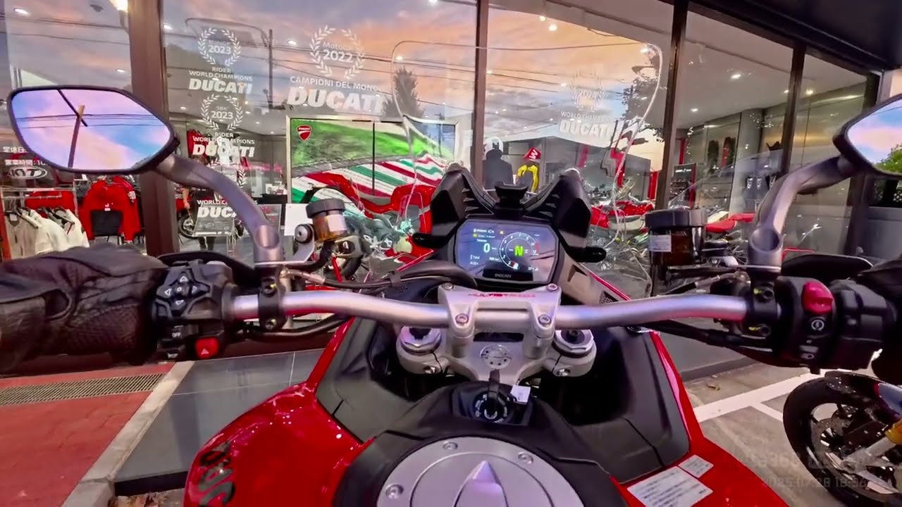 小柄な私にはジャスト V 4キラー 2025 Multistrada V2S　#ducati #multistrada