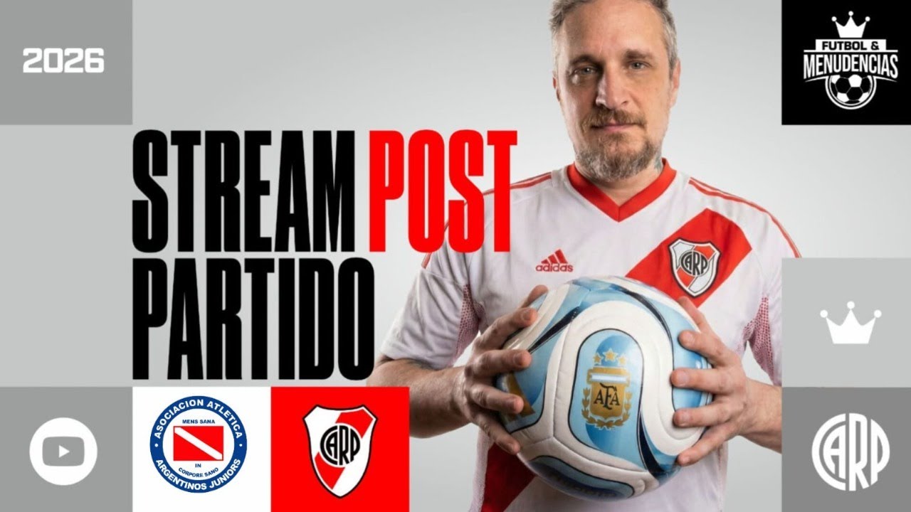 ViVo STreAM Post Partido Argentinos vs River Plate - Torneo apertura 2026 ARGENTINA