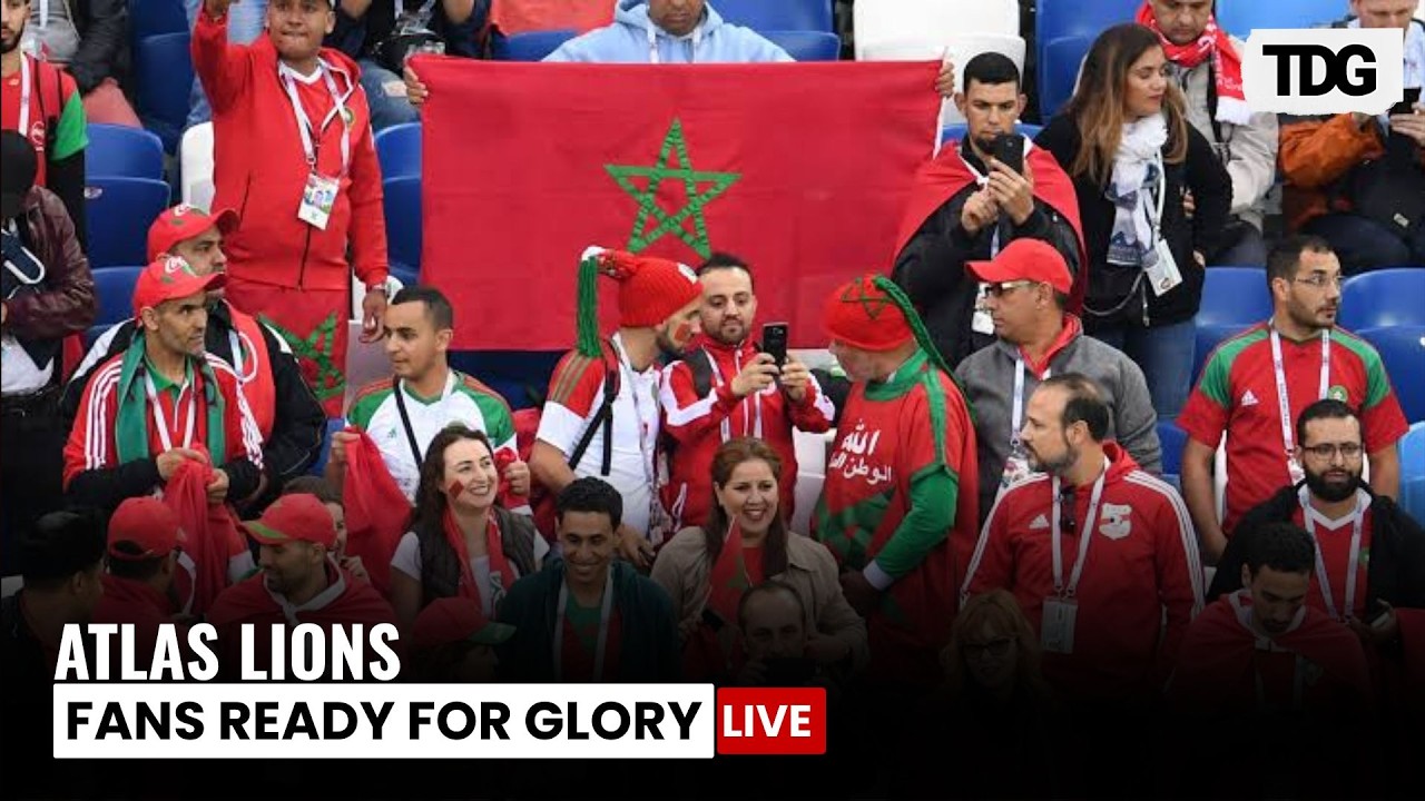 LIVE: Morocco Fans Flood Boston Before Scotland Clash | FIFA World Cup 2026