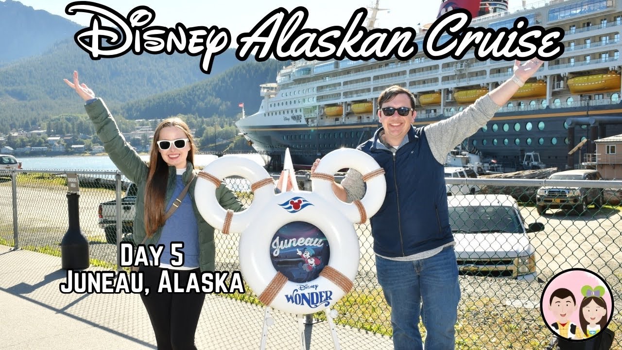 Alaskan Cruise Day 5: Juneau - Whales + Mendenhall Glacier!! | Disney Cruise Line | Disney Wonder