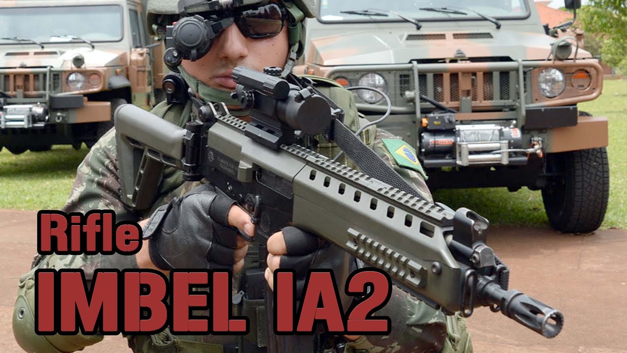 Бразильская штурмовая винтовка IMBEL IA2 || Обзор