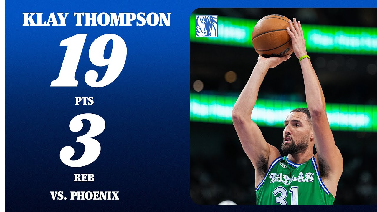 Klay Thompson (19 PTS 3 REB) vs. Phoenix Suns | November 12, 2025