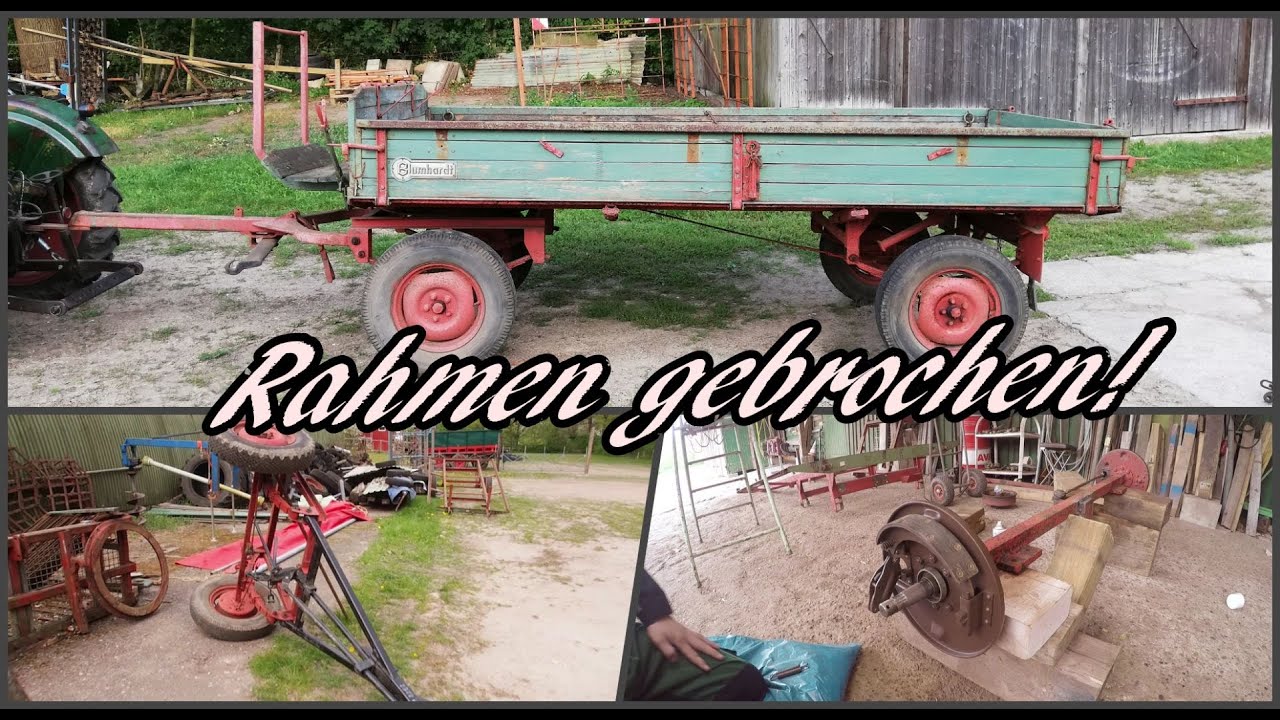 Ackerwagen | Restauration Part 2 | Neue Zuggabel & Bremse zusammenbauen