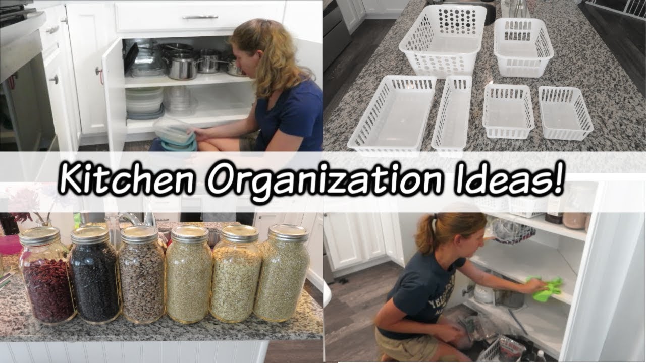 CLEAN WITH ME 2019 // KITCHEN ORGANIZATION HACKS FROM IKEA AND DOLLAR TREE // ORGANIZE WITH ME