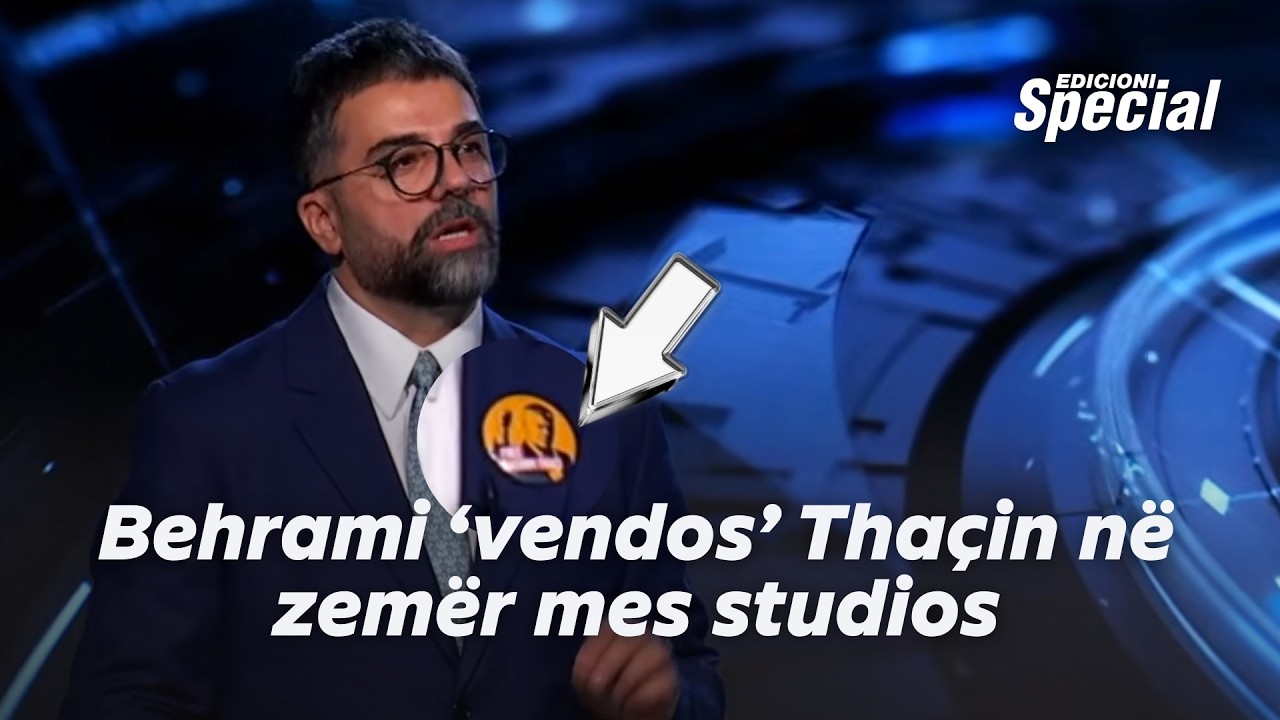 Behrami ‘vendos’ Thaçin në zemër mes studios, ka një MESAZH!